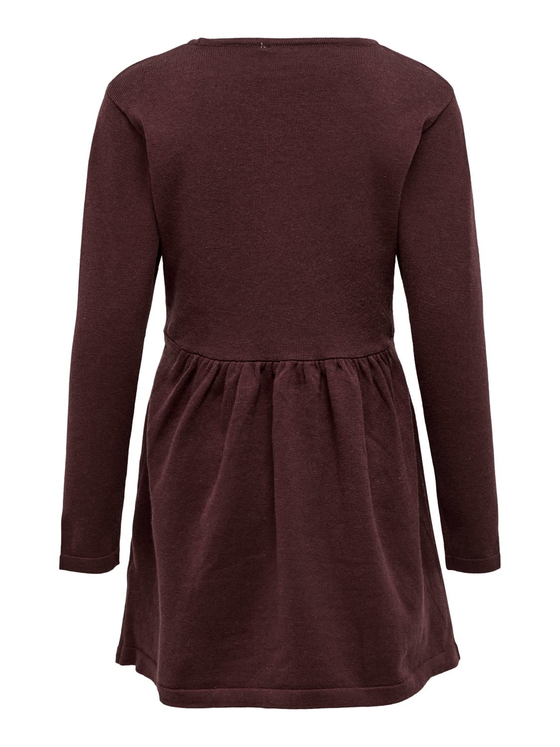 konEMY L/S DRESS KNT 15186877 | Bitter Chocolate