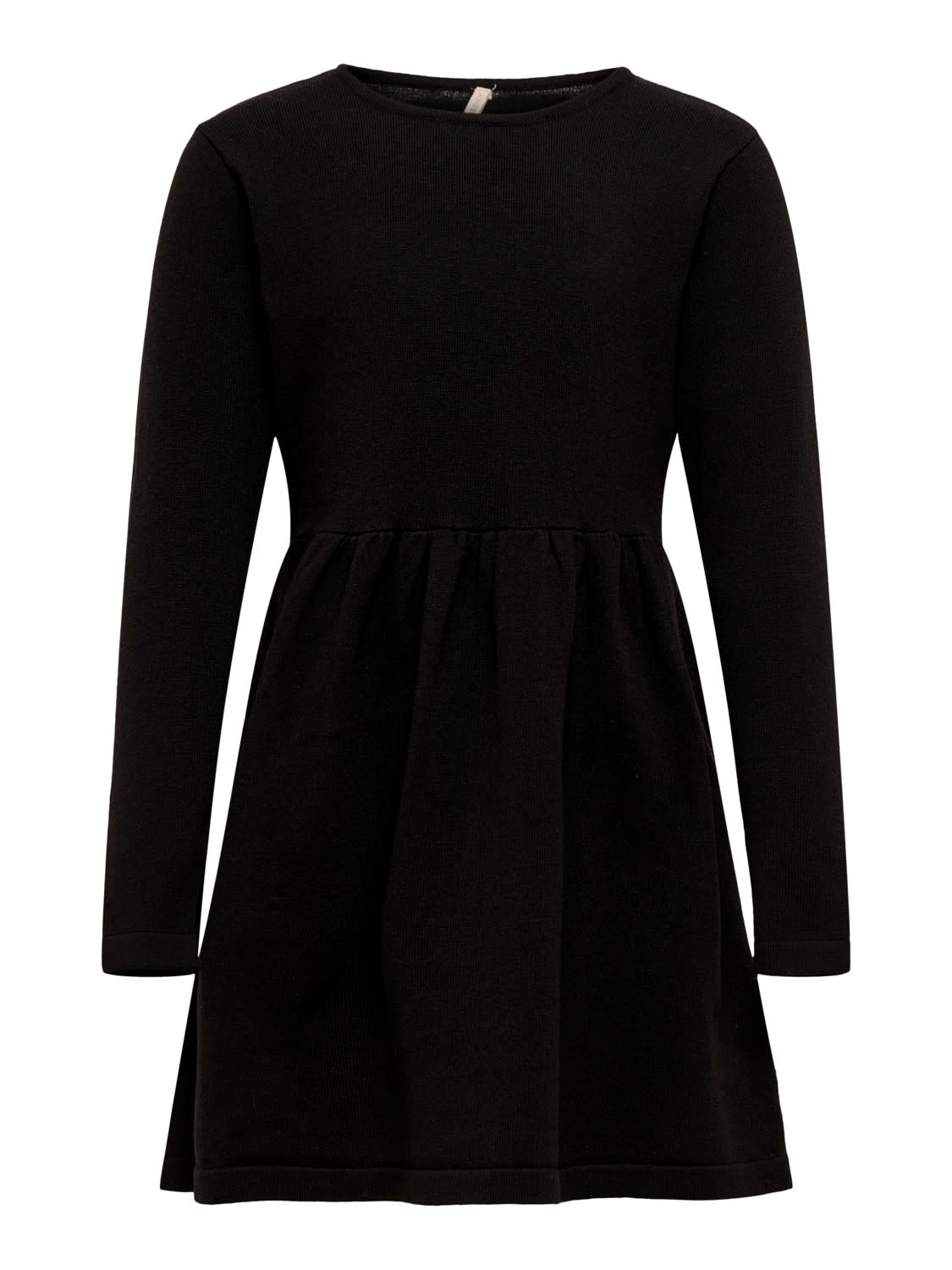 konEMY L/S DRESS KNT 15186877 | Black