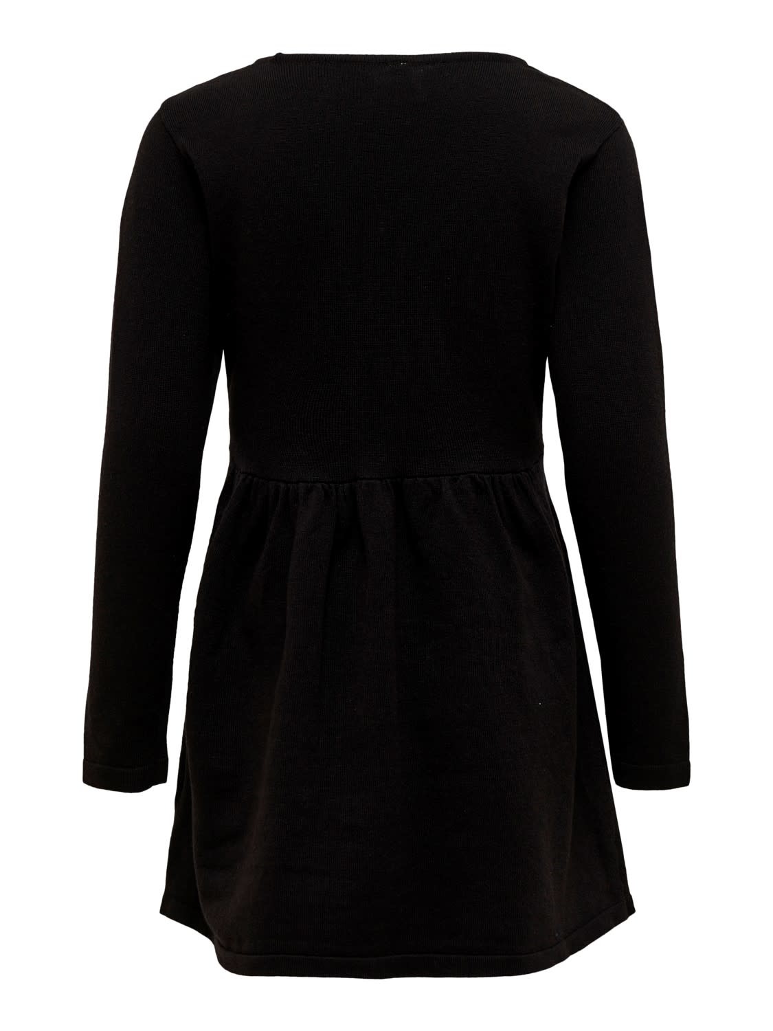 konEMY L/S DRESS KNT 15186877 | Black