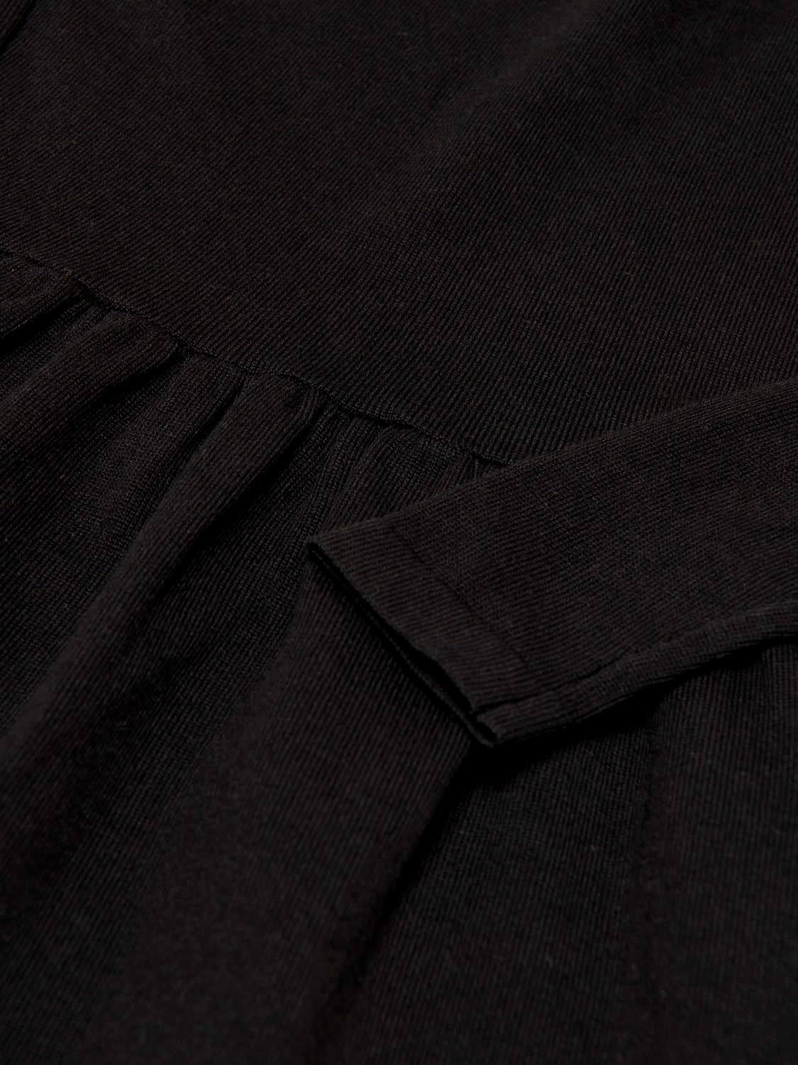 konEMY L/S DRESS KNT 15186877 | Black