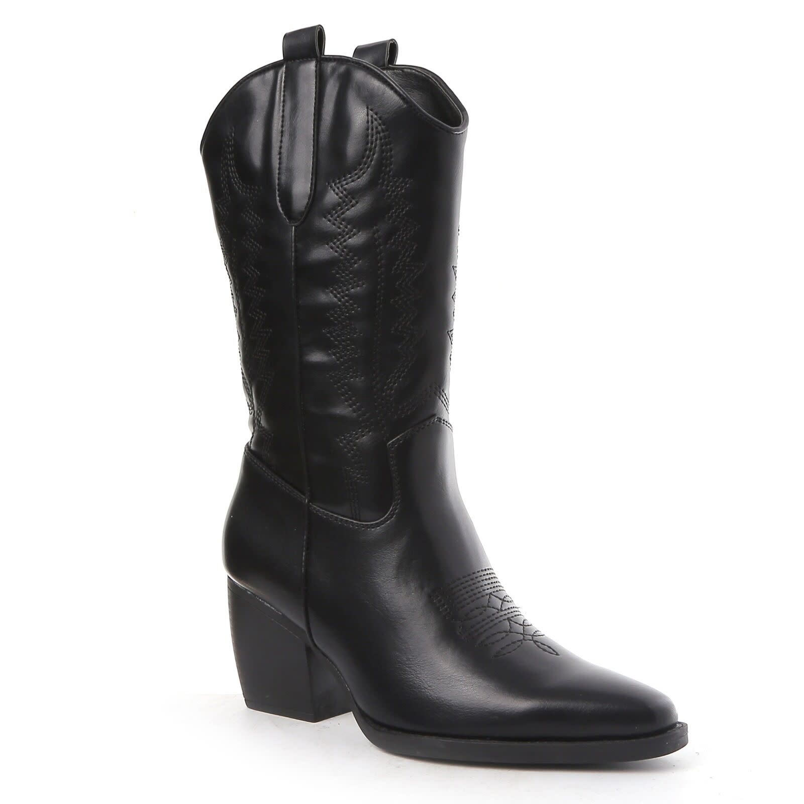 Hailey cowboy boots BLACK