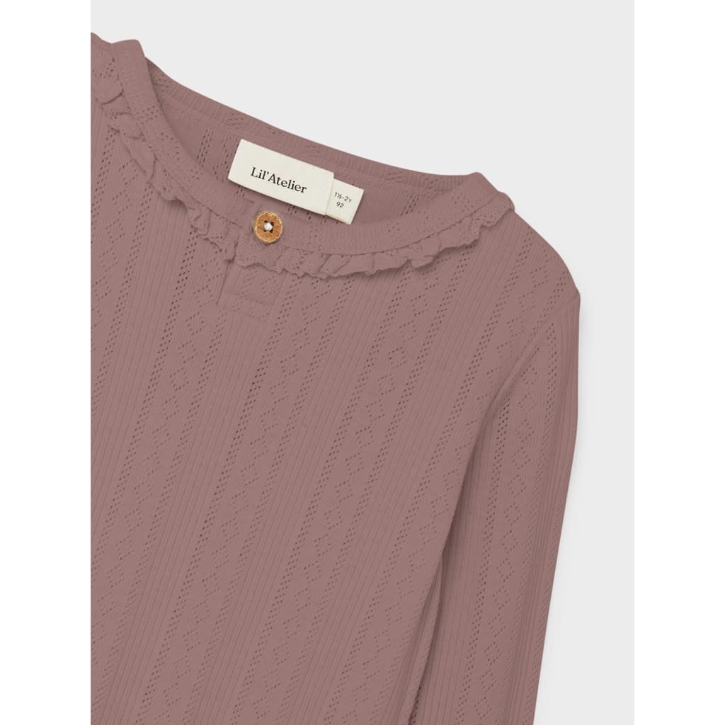 NMFSAFRAN LS SLIM TOP JULY LIL 13209132 Antler