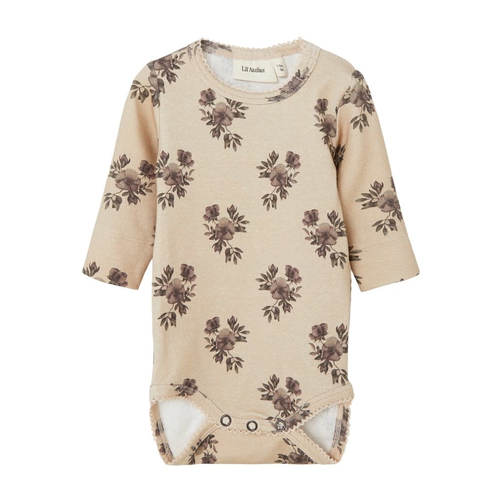 NBFGAYA LS SLIM BODY JULY LIL 13209117 Warm Sand
