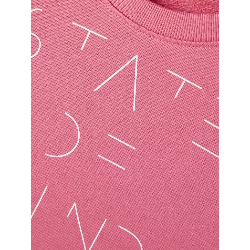 NKFVANITA LS CROPPED BOXY SWEAT 13204795 Chateau Rose
