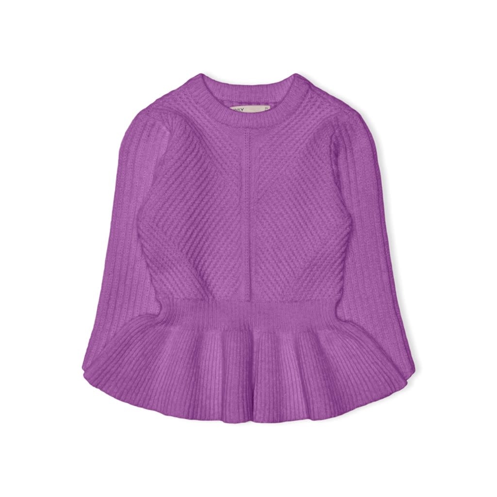 KMGKATIA PEPLUM KNIT 15263436 Dewberry