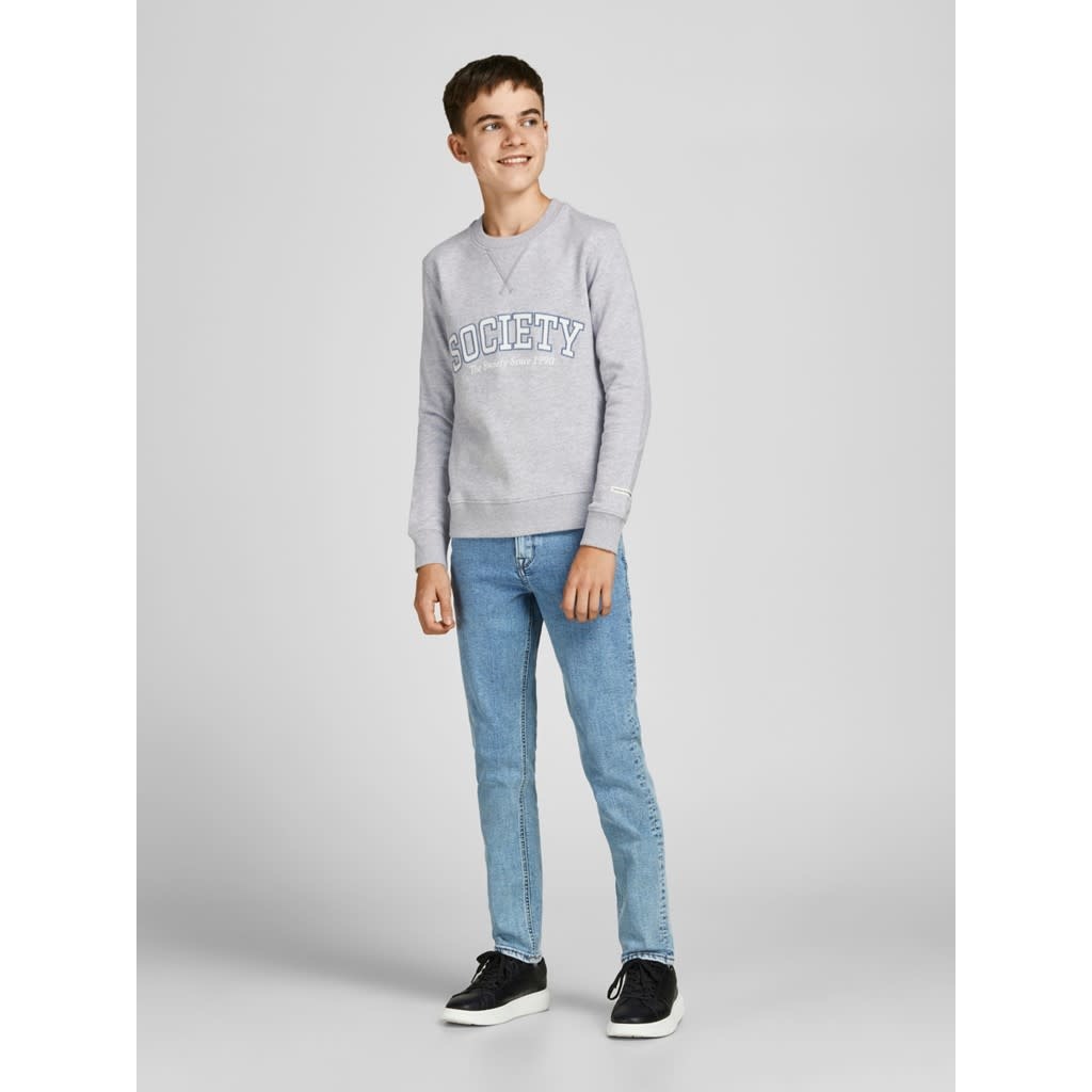 JORMASHUP SWEAT CREW NECK JNR 12206210 Light Grey Melange