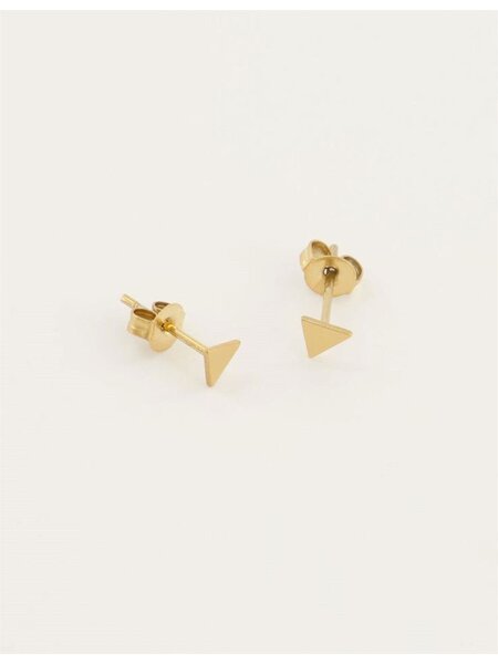 Studs driehoekje MJ04764 Goud
