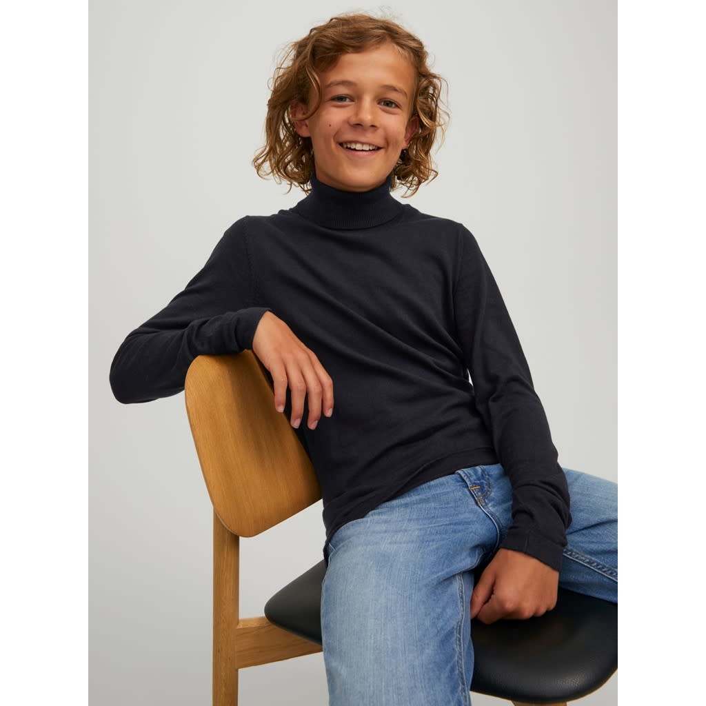 JORROGAN KNIT ROLL NECK JNR 12219658 Black