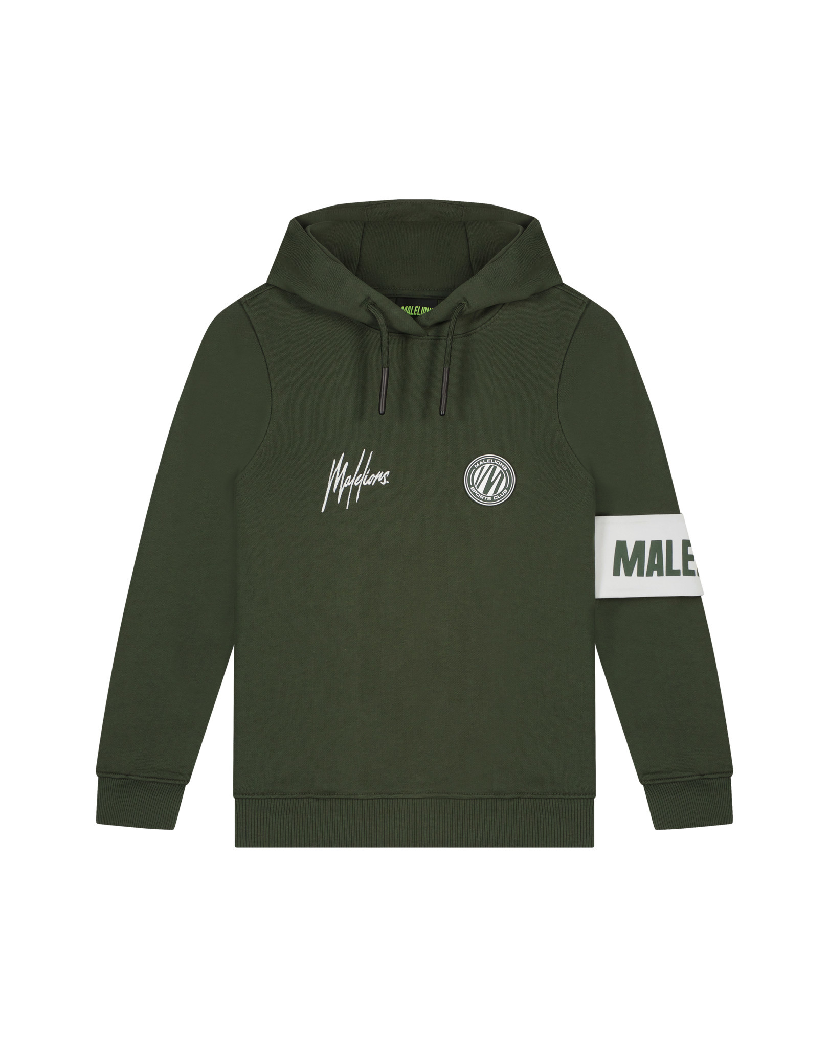 Sport Coach Hoodie J3-AW22-11 Army/White