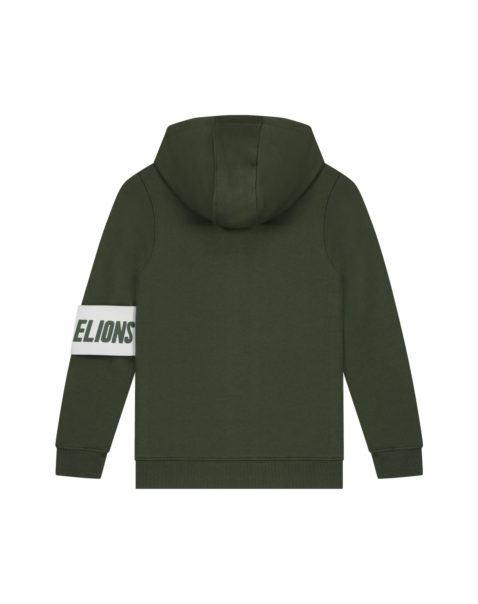 Sport Coach Hoodie J3-AW22-11 Army/White