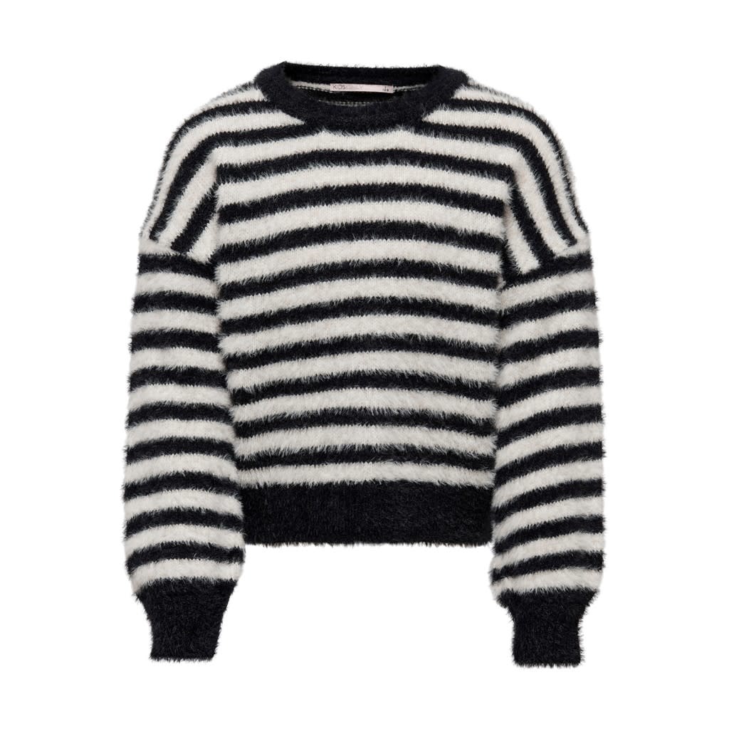 KOGPIUMO L/S PULLOVER CP KNT 15247437 Black