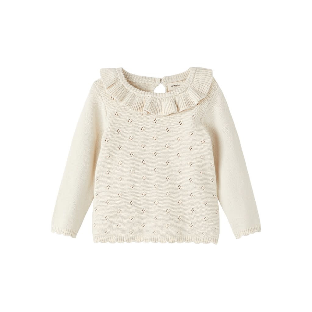 NMFLAGUNA LS KNIT LIL 13207865 Turtledove