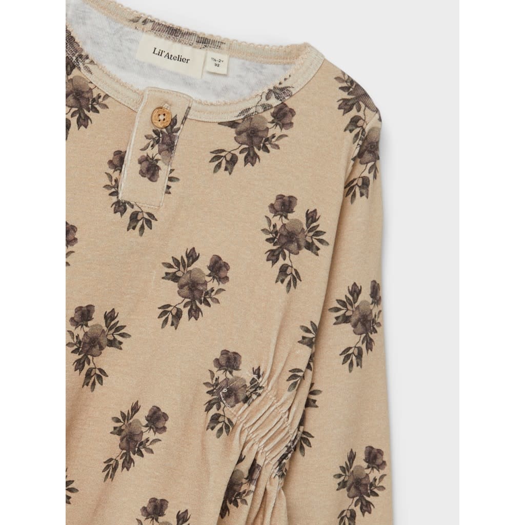 NMFGAYA LS DRESS JULY LIL 13209130 Warm Sand
