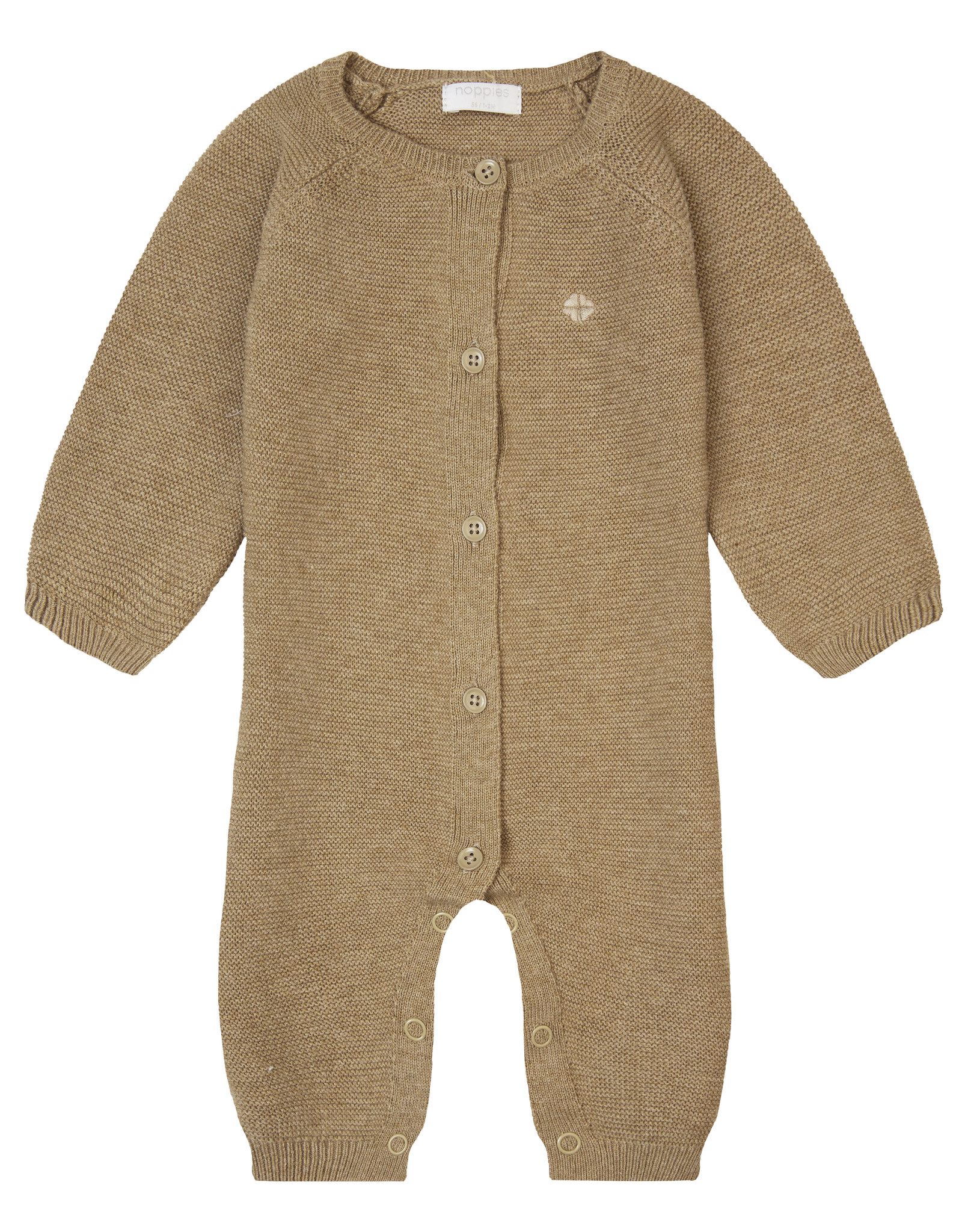 Unisex Playsuit Monrovia long sleeve Light Green