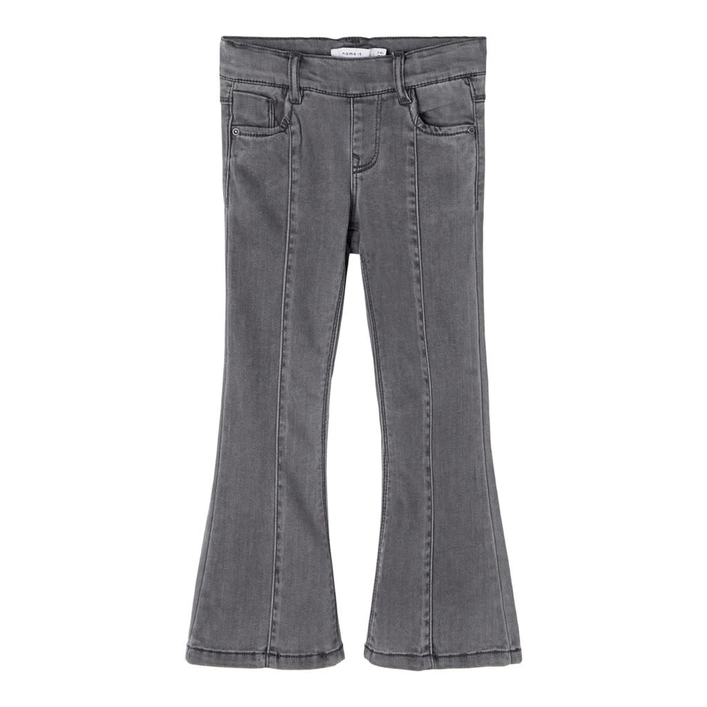 NMFPOLLY DNMATORAS 6540 BOOT LEGGING 13212575 Dark Grey Denim