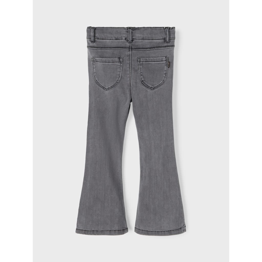 NMFPOLLY DNMATORAS 6540 BOOT LEGGING 13212575 Dark Grey Denim