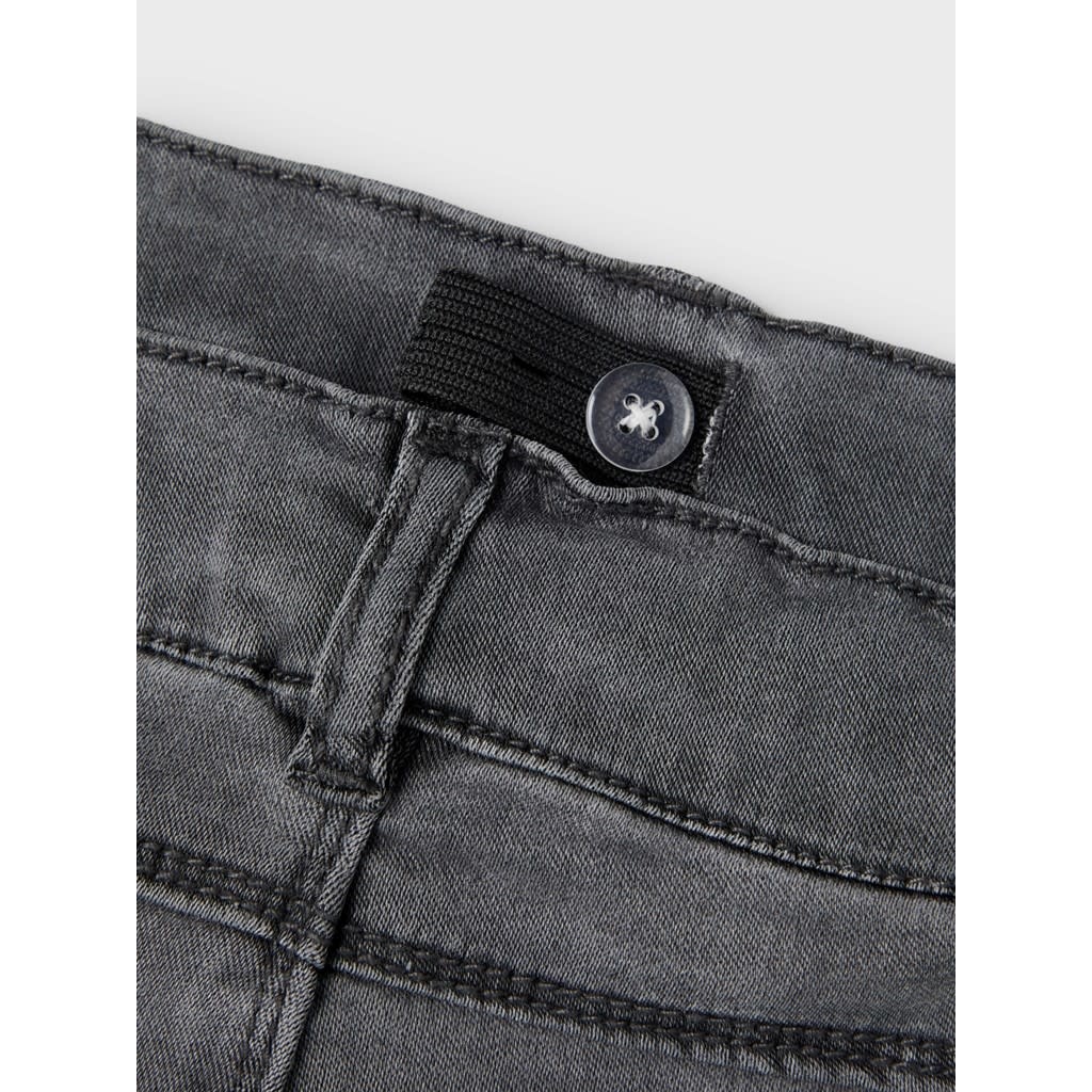 NMFPOLLY DNMATORAS 6540 BOOT LEGGING 13212575 Dark Grey Denim