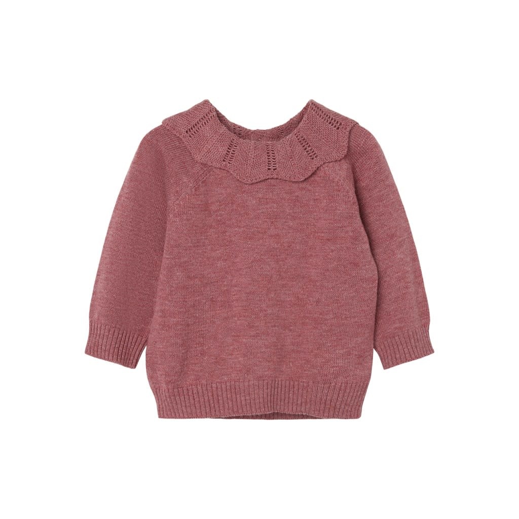 NBFNOLUNA LS KNIT 13207069 Mauvewood
