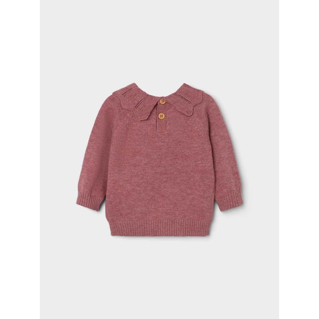 NBFNOLUNA LS KNIT 13207069 Mauvewood