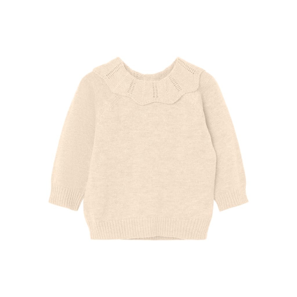 NBFNOLUNA LS KNIT 13207069 Buttercream
