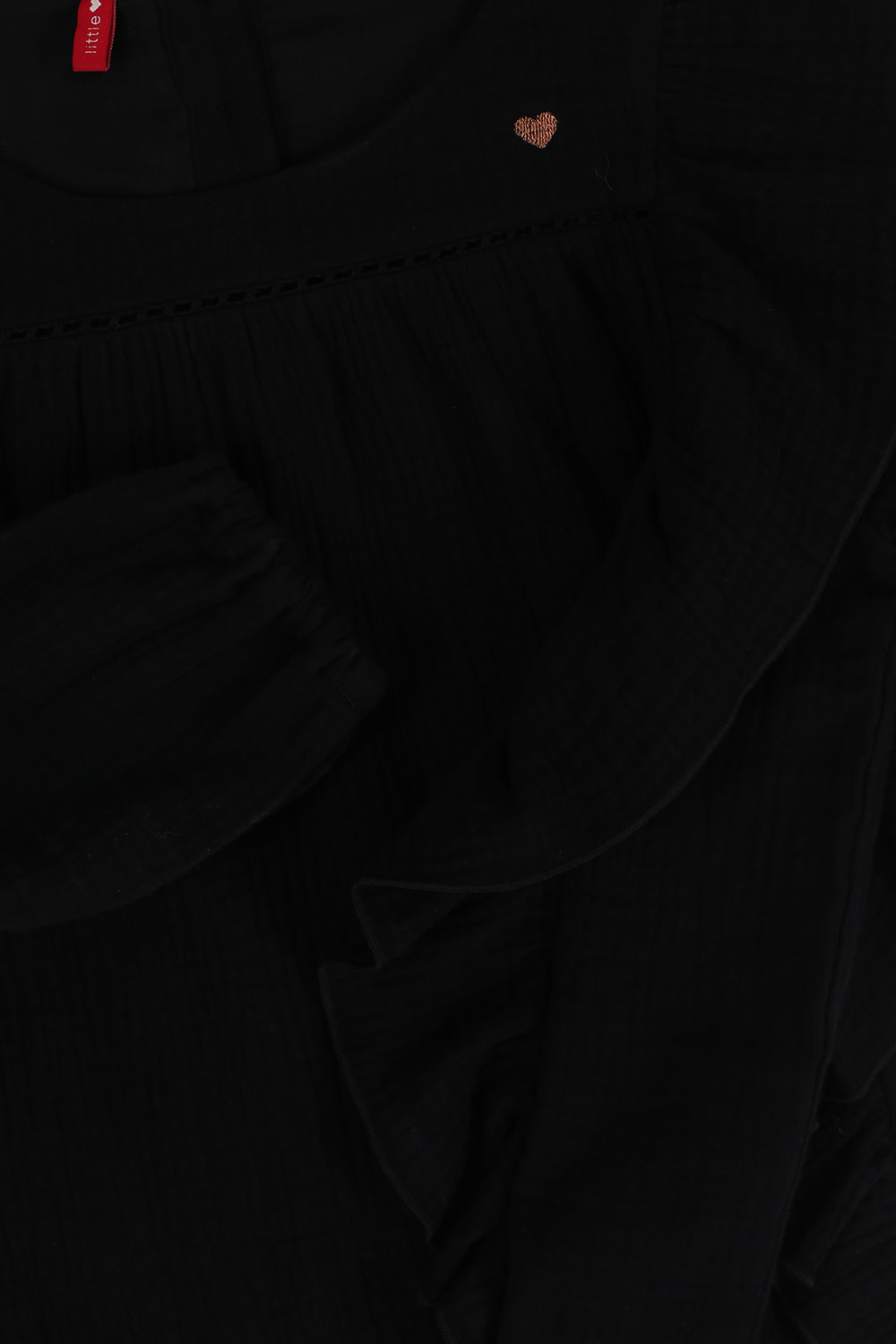 Mousseline top 2232-7132 black