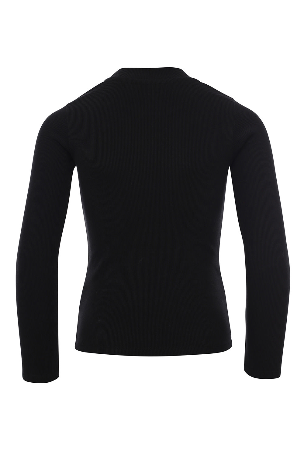 Rib collar longsleeve 2232-7431 black