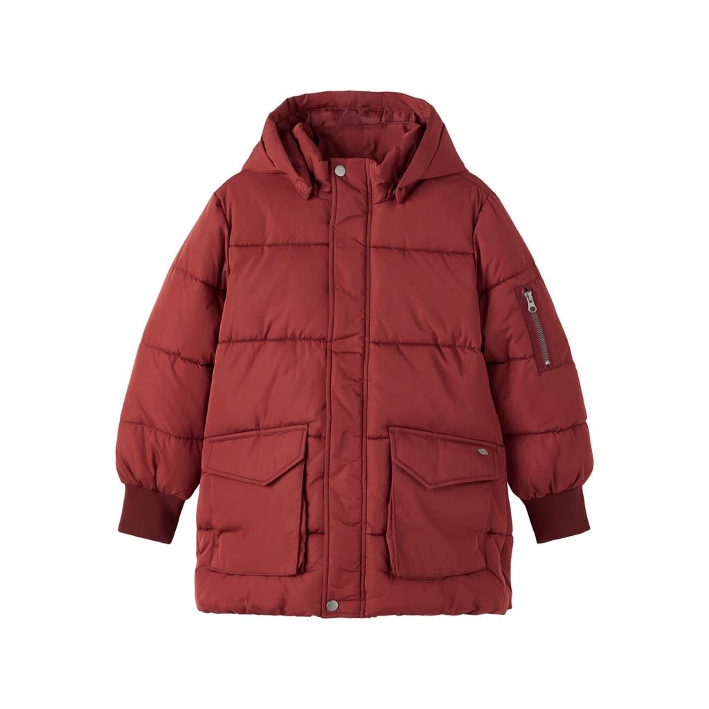 NKMMUSO PUFFER JACKET 13205107 Fired Brick