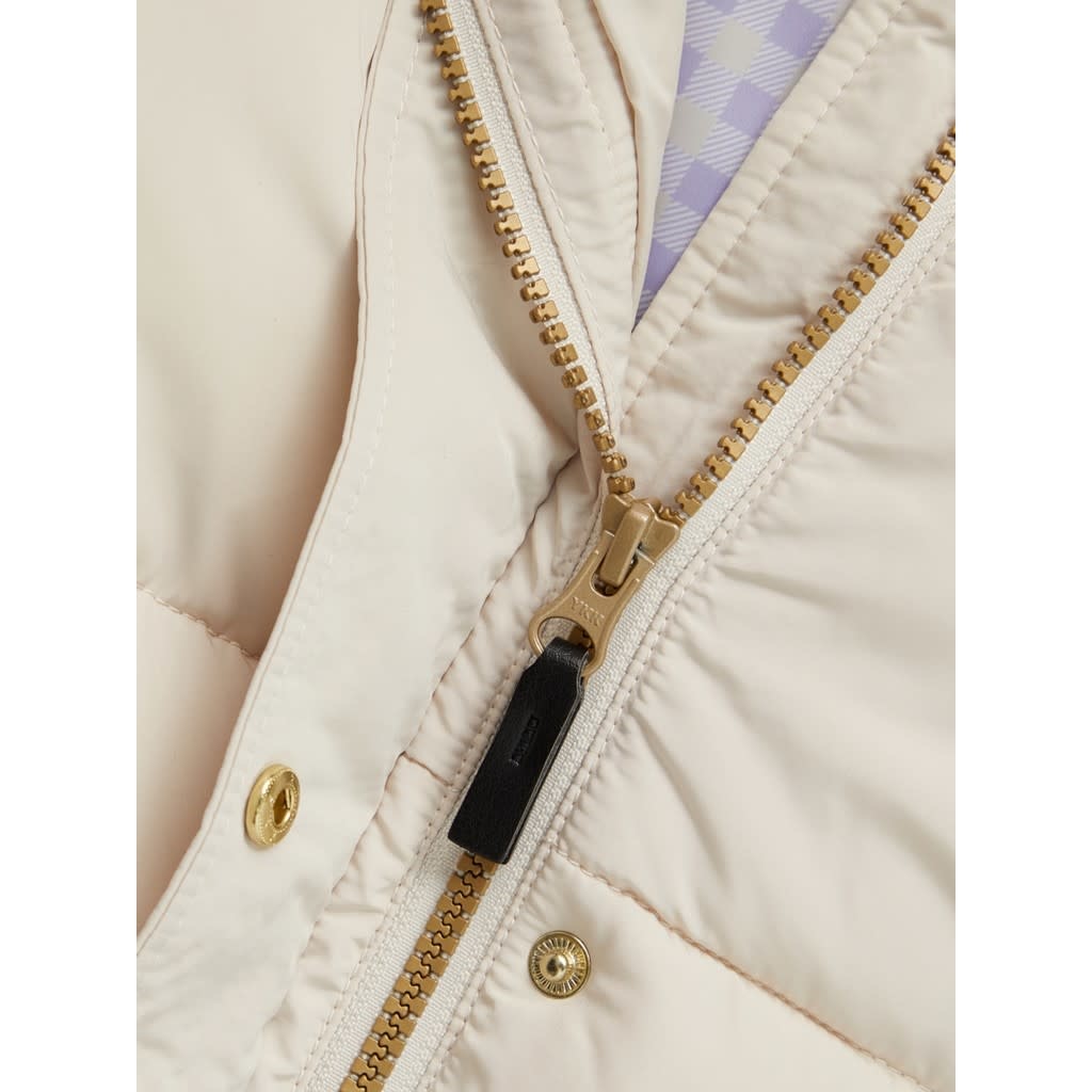NMFMUSO LONG PUFFER JACKET CAMP 13205925 Moonbeam
