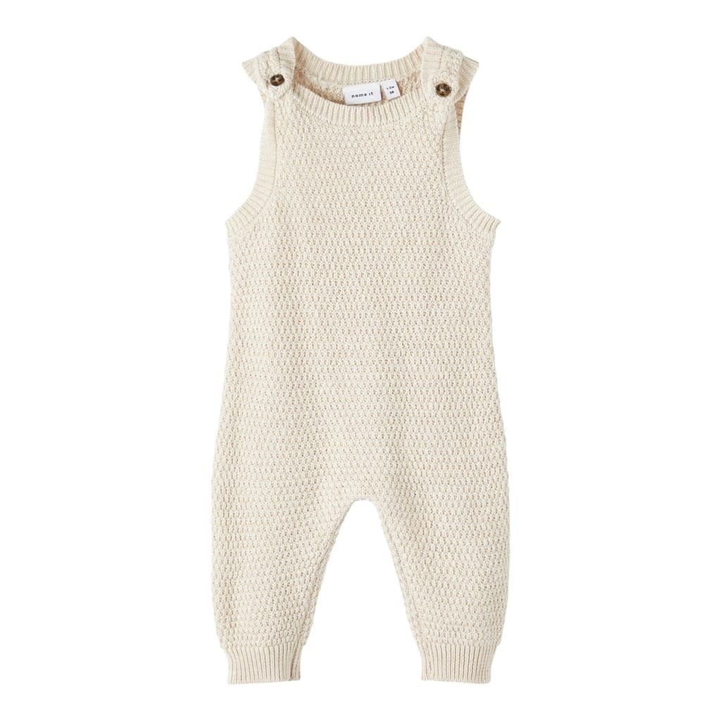 NBMNEKKY KNIT ROMPER 13210416 Peyote Melange