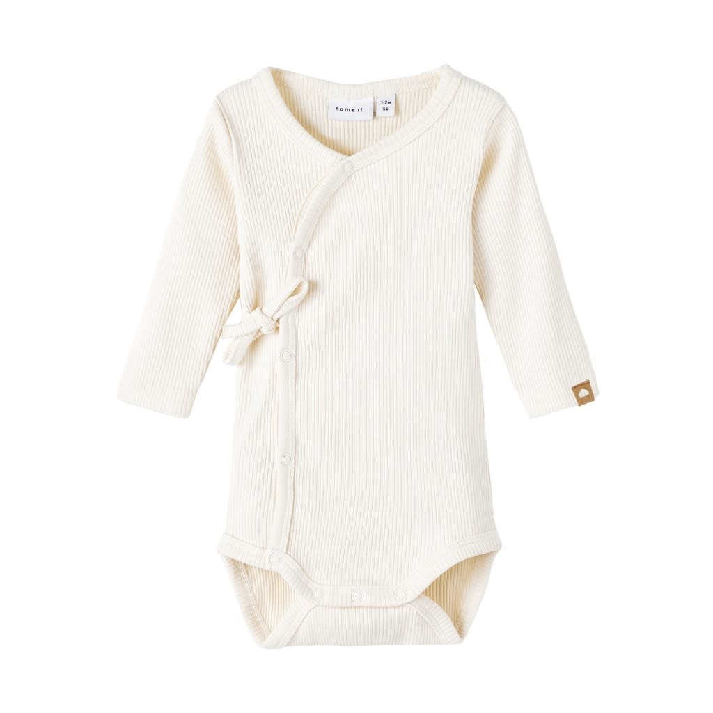 NBNONUGAT LS WRAP BODY 13206841 Buttercream