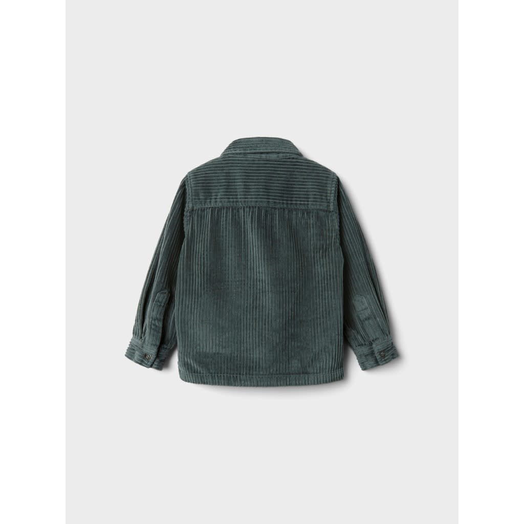 NMMBATROT CORD LS SHIRT EP 13207815 Balsam Green