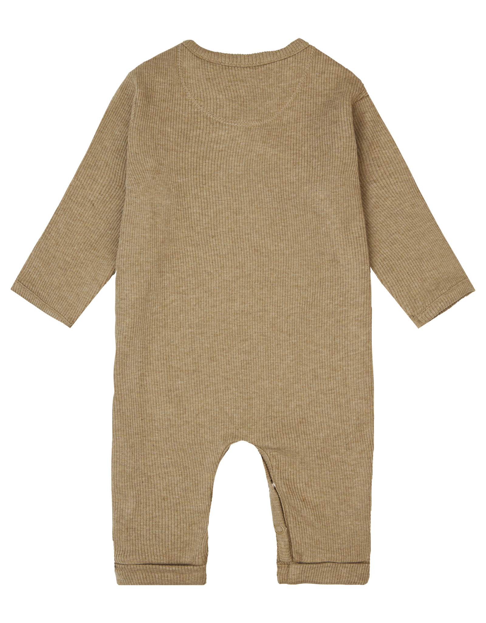 U Playsuit LS Rib Nevis Light Green Melange