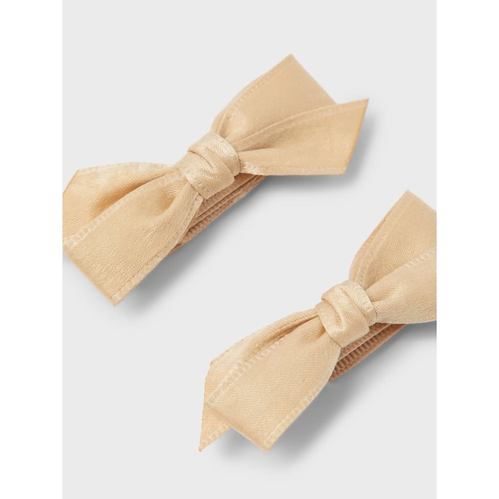 NKFACC-RIGMOR 2P HAIR CLIPS LIL 13211593 Warm Sand