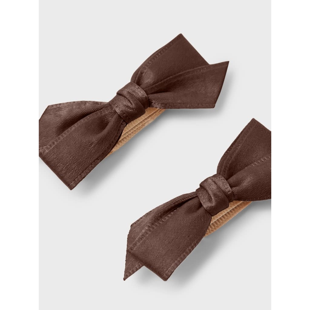 NKFACC-RIGMOR 2P HAIR CLIPS LIL 13211593 Rocky Road