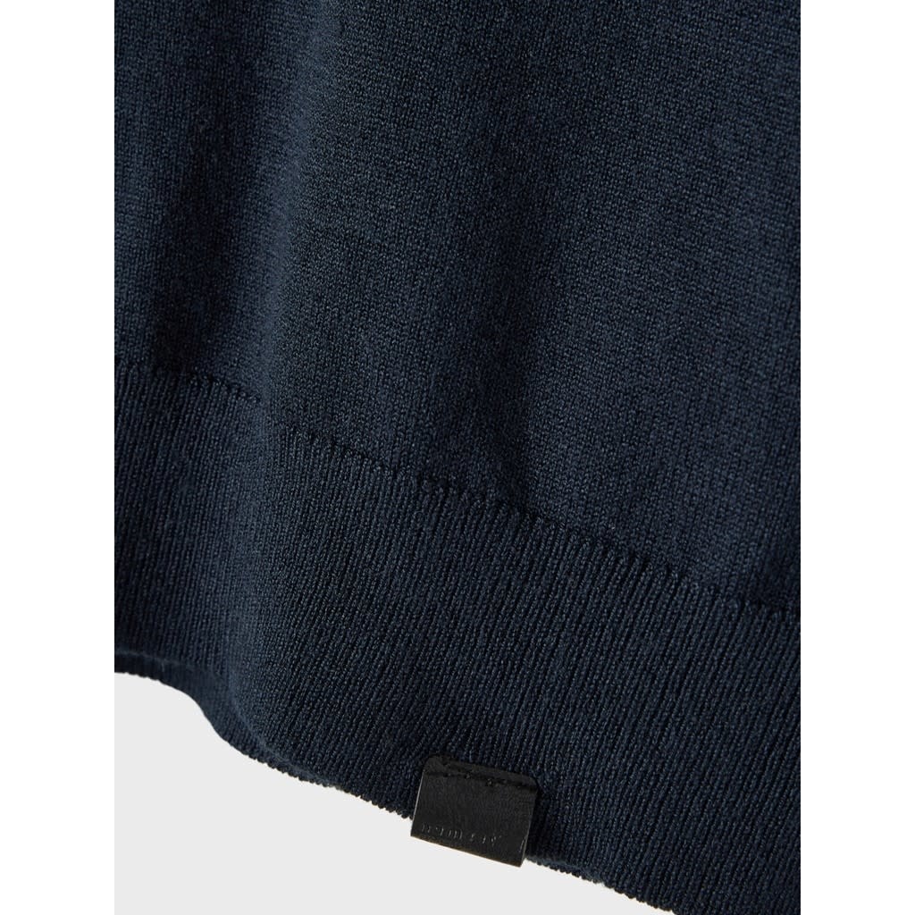 NMMRALOSO LS ROLLNECK KNIT 13211321 Dark Sapphire