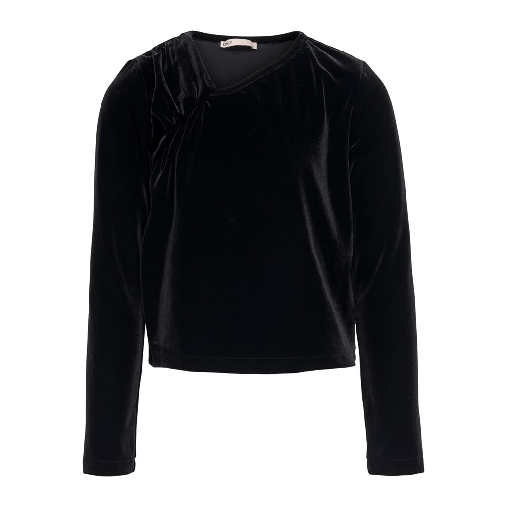 KOGEZRI L/S RUSH VELVET LS TOP PNT 15277031 Black
