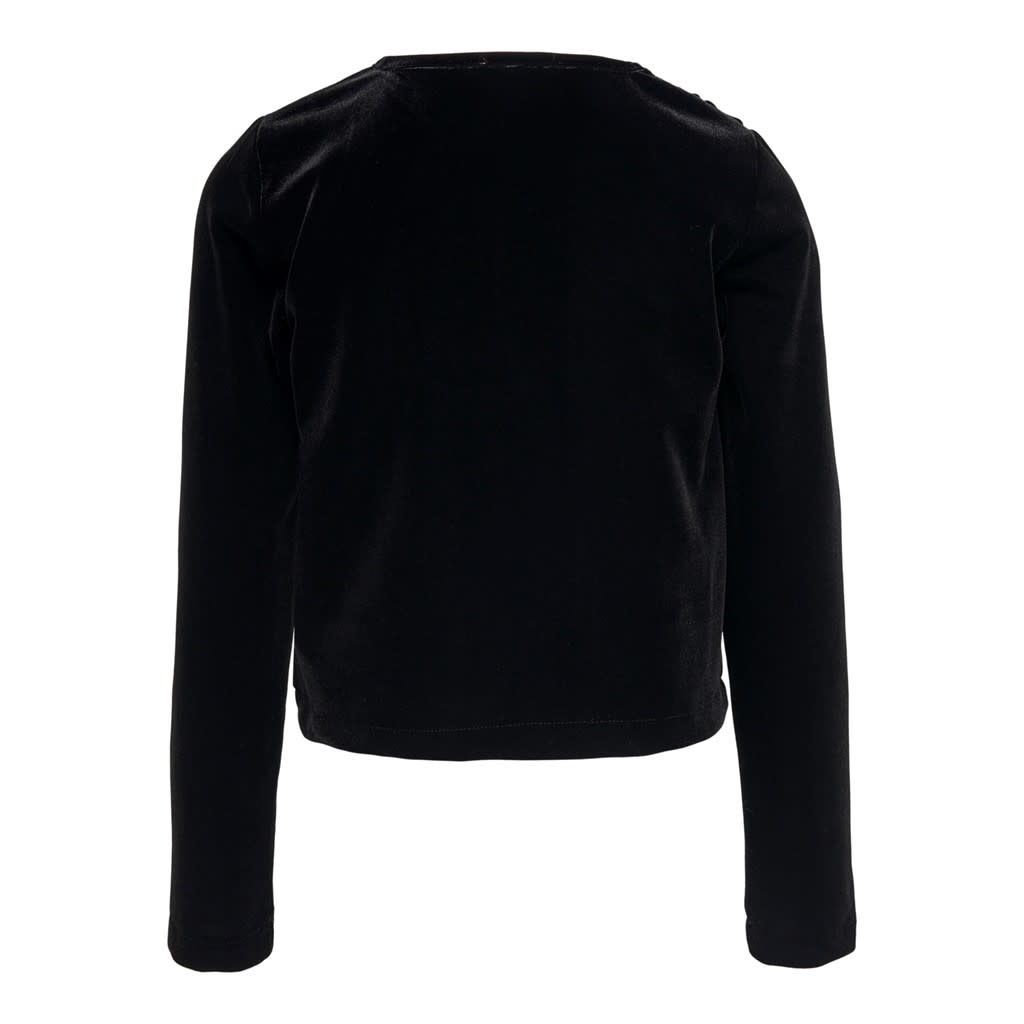 KOGEZRI L/S RUSH VELVET LS TOP PNT 15277031 Black
