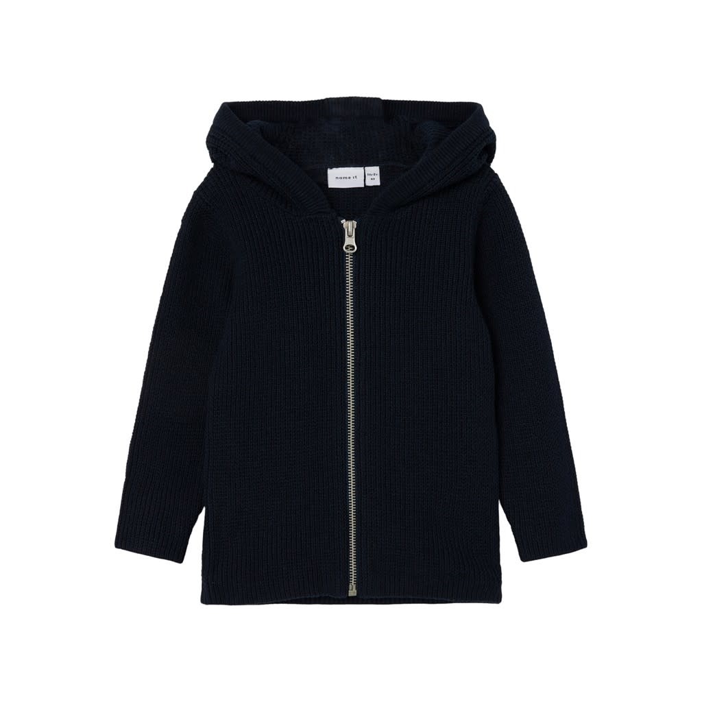 NMMNEBOT LS KNIT CARD 13207116 Dark Sapphire