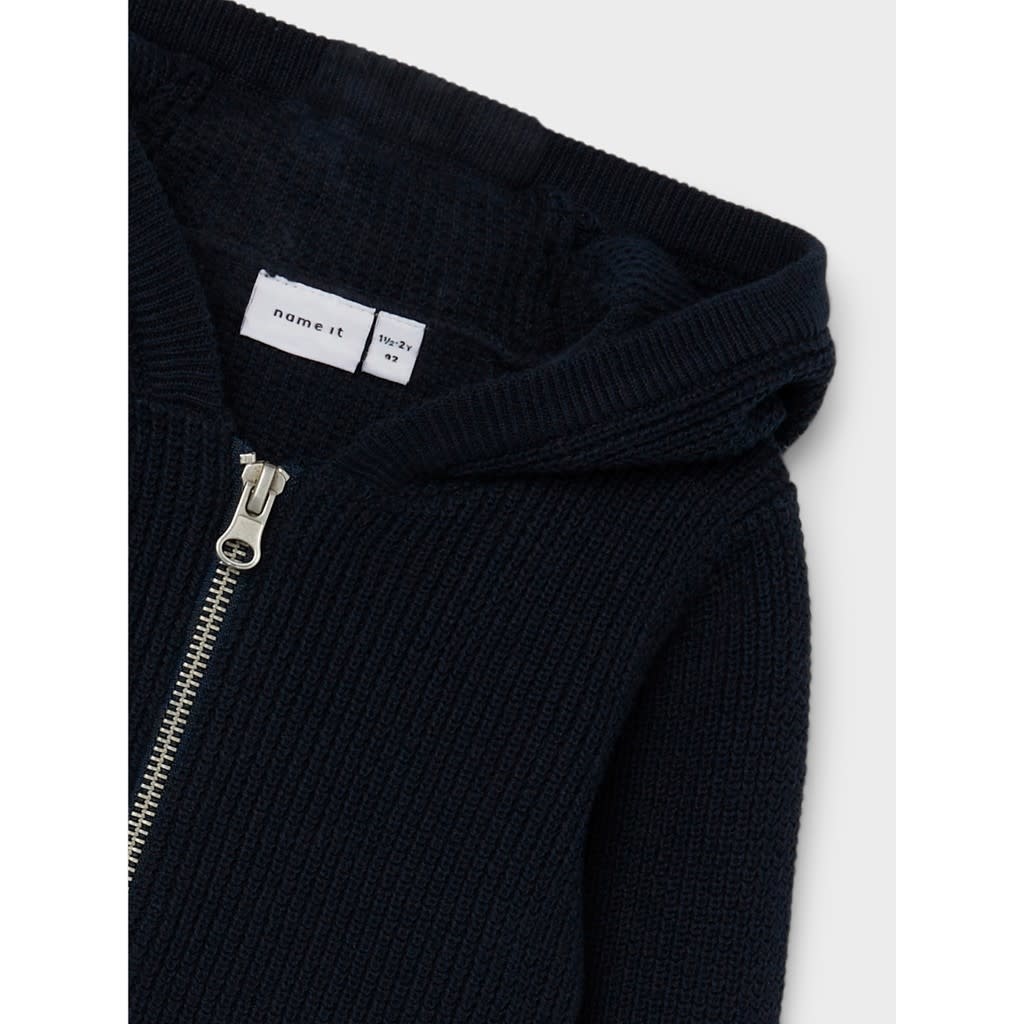 NMMNEBOT LS KNIT CARD 13207116 Dark Sapphire