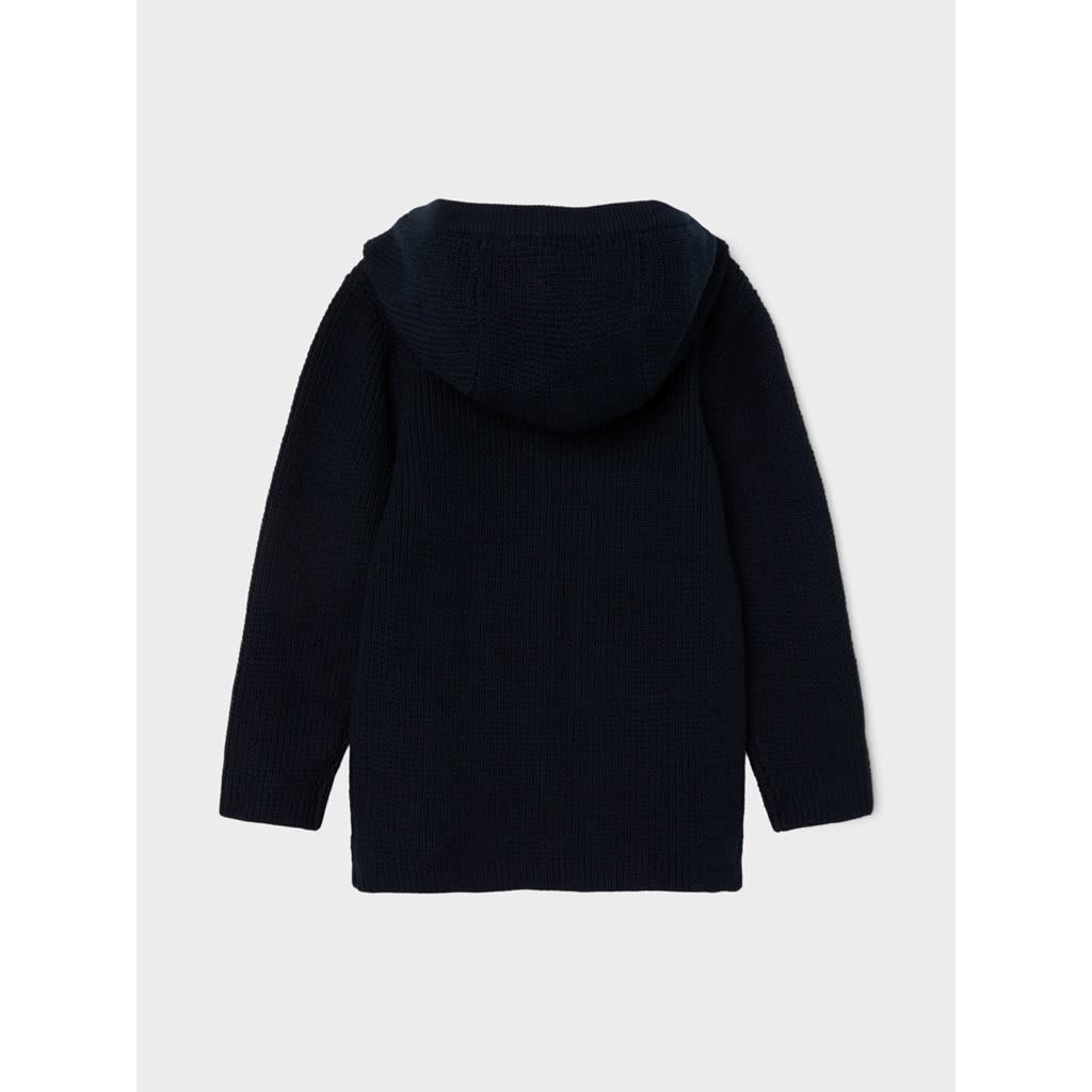 NMMNEBOT LS KNIT CARD 13207116 Dark Sapphire