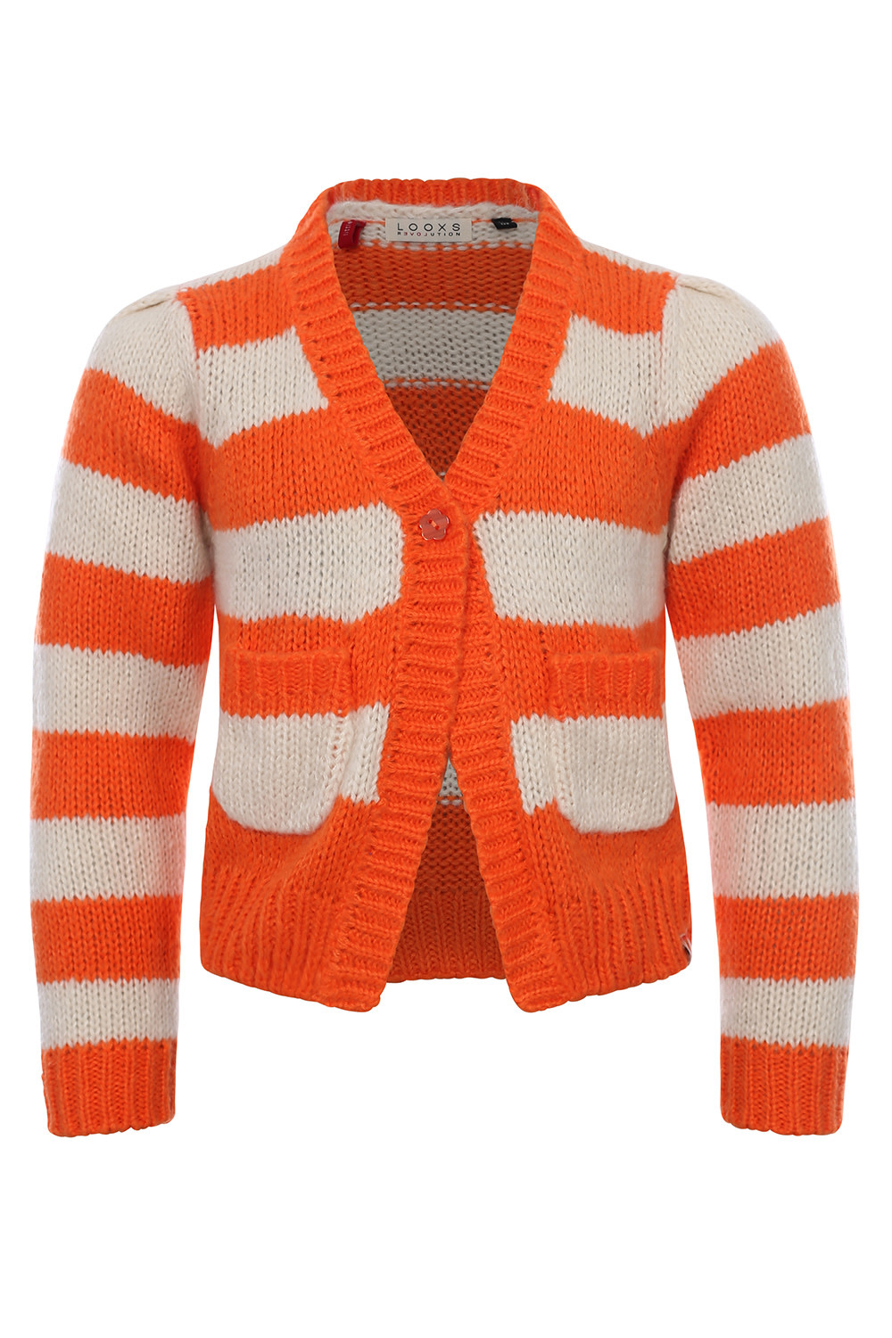 Knitted blockstripe cardigan 2301-7304-259