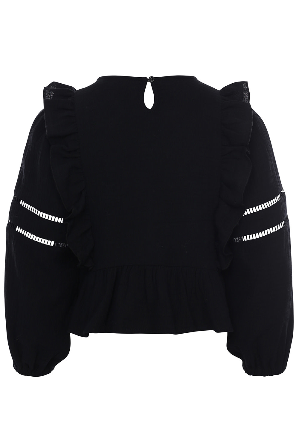 Mousseline embroidery top 2301-5120-090