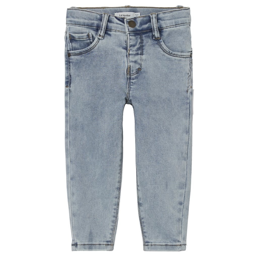 NMMCESAR DNMETEMS 2720 PANT LIL 13208211 Medium Blue Denim
