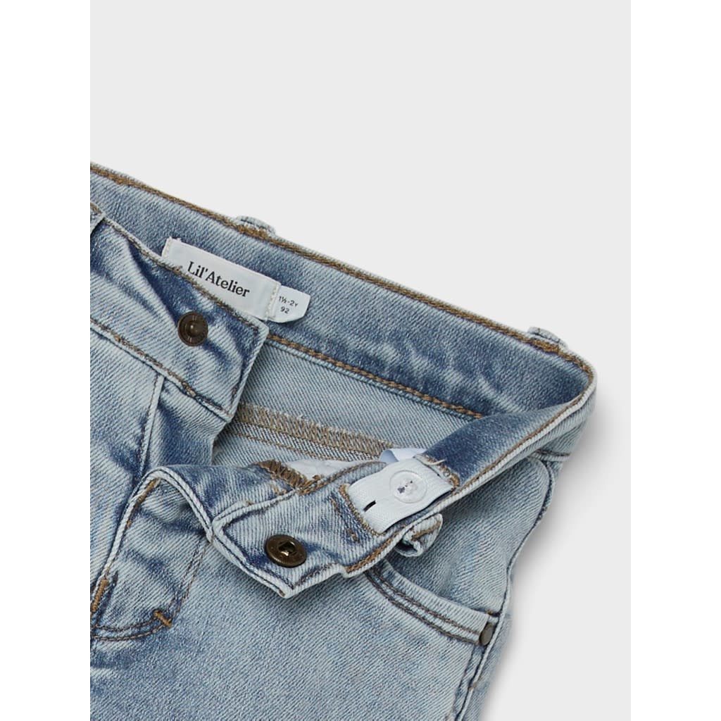 NMMCESAR DNMETEMS 2720 PANT LIL 13208211 Medium Blue Denim