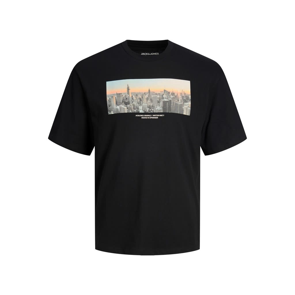JORCOPENHAGEN PHOTO TEE SS CREW NECK JNR 12230626 Black