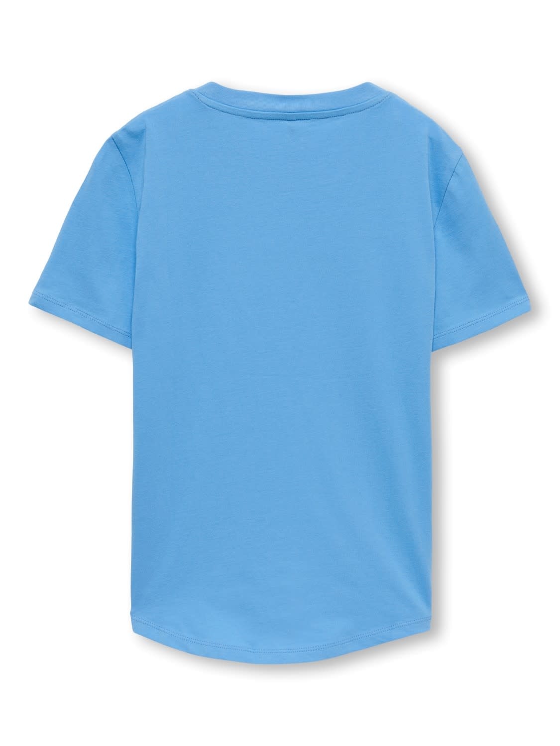 KOBMICKI S/S SIMPLE TEE 15285684 Azure Blue