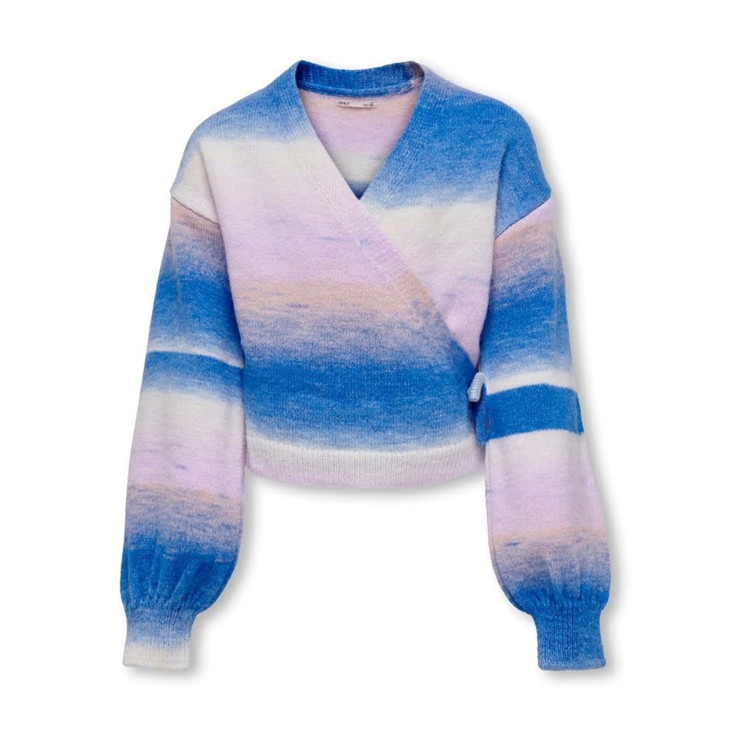 KOGRAIN L/S WRAP CARDIGAN KNT 15285582 Provence