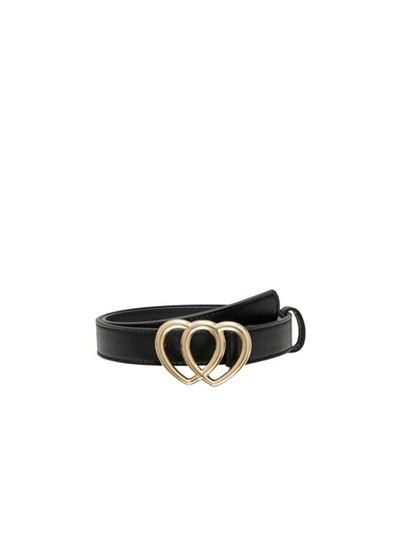 KIDS ONLY KOGPINA HEART PU JEANS BELT 15285867 Black
