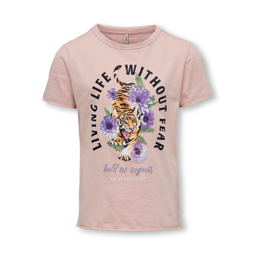 KOGLUCY FIT S/S TIGER TOP BOX JRS 15286675 Rose Smoke