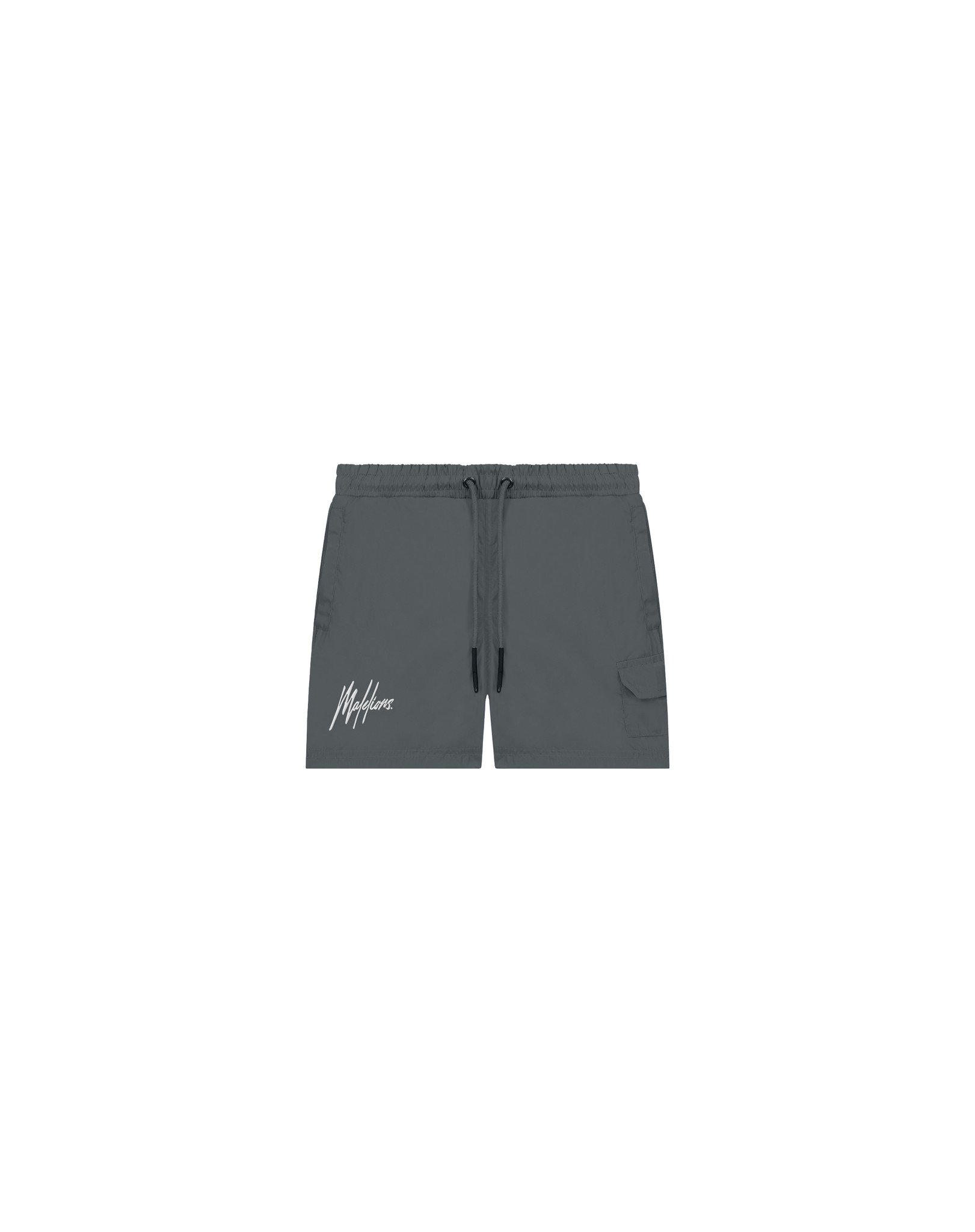 Fransisco Pocket Swimshort J1-SS23-29 Dark Slate/White